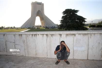 (تصاویر) تهران، گرم‌ترین روز سال