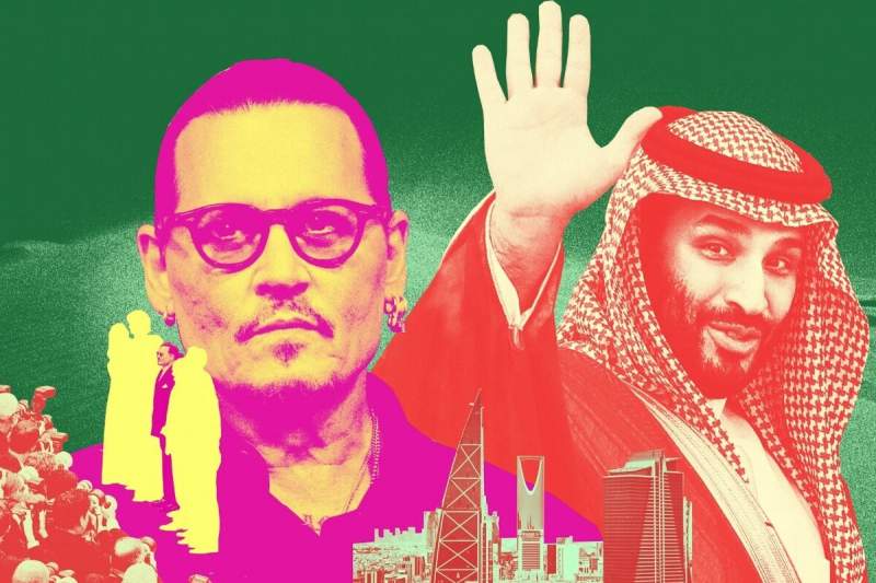 درون رابطه نزدیک جانی دپ با محمد بن سلمان!